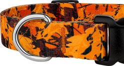 Country Brook Petz Orange Sunset Camo Deluxe Dog Collar, Orange, Large slide 2 of 7