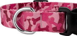 Country Brook Petz Pink Bone Camo Deluxe Dog Collar, Pink, XX-Small slide 2 of 8
