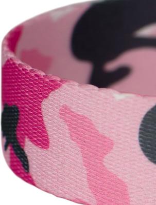 Show full view: Country Brook Petz Pink & Grey Camo Dog Leash, Pink, Medium: 6-ft long, 5/8-in wide slide 5 of 5