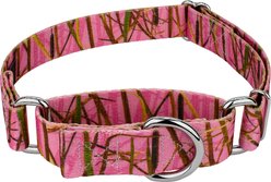 Country Brook Petz Pink Waterfowl Camo Martingale Dog Collar, Pink, 2X-Small