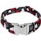 Show in main carousel: Country Brook Petz Premium Be Mine Polyester Standard Dog Collar, Black, Small: 11 to 13-in neck, 5/8-in wide slide 1 of 6