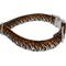 Show in main carousel: Country Brook Petz Premium Bengal Tiger Stripes Dog Collar, Orange, 13 to 16-in neck, 1-in wide slide 4 of 5