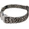 Show in main carousel: Country Brook Petz Premium Cheetah Dog Collar, Black, 16 to 22-in neck, 1-in wide slide 4 of 6