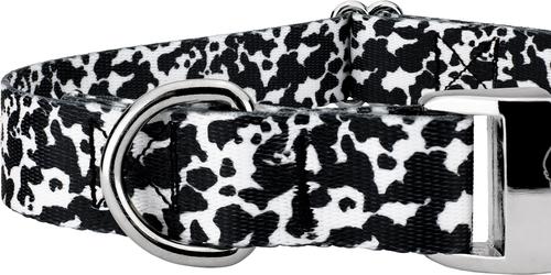 Show full view: Country Brook Petz Premium Dairy Cow Dog Collar, Black, 18 to 26-in neck, 1-in wide slide 7 of 7