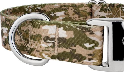 Show full view: Country Brook Petz Premium Desert Viper Camo Dog Collar, Green, Large: 16 to 22-in neck, 1-in wide slide 6 of 6
