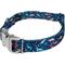 Show in main carousel: Country Brook Petz Premium Dinosaurs Dog Collar, Blue, Medium: 13 to 16-in neck, 1-in wide slide 5 of 7