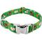 Show in main carousel: Country Brook Petz Premium Farm Life Y'all Dog Collar, Green, Large: 16 to 22-in neck, 1-in wide slide 1 of 5