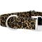Show in main carousel: Country Brook Petz Premium Leopard Print Dog Collar, Brown, 11 to 13-in neck, 5/8-in wide slide 5 of 5