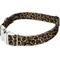 Show in main carousel: Country Brook Petz Premium Leopard Print Dog Collar, Brown, 13 to 16-in neck, 1-in wide slide 3 of 5