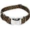 Show in main carousel: Country Brook Petz Premium Leopard Print Dog Collar, Brown, 16 to 22-in neck, 1-in wide slide 1 of 6
