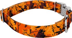 Country Brook Petz Premium Orange Sunset Camo Dog Collar, Orange, Large: 16 to 22-in neck, 1-in wide slide 2 of 7