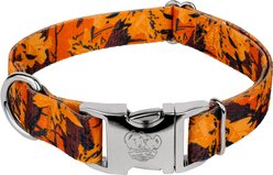 Country Brook Petz Premium Orange Sunset Camo Dog Collar, Orange, Small: 11 to 13-in neck, 5/8-in wide