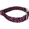 Show in main carousel: Country Brook Petz Premium Pink Leopard Dog Collar, Pink, 11 to 13-in neck, 5/8-in wide slide 4 of 5