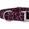 Show in main carousel: Country Brook Petz Premium Pink Leopard Dog Collar, Pink, 13 to 16-in neck, 1-in wide slide 5 of 5