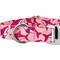 Show in main carousel: Country Brook Petz Premium Pink Sharks Dog Collar, Pink, Medium: 13 to 16-in neck, 1-in wide slide 6 of 6