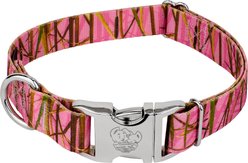 Country Brook Petz Premium Pink Waterfowl Camo Dog Collar, Pink, X-Large: 18 to 26-in neck, 1-in wide