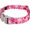Show in main carousel: Country Brook Petz Premium Puppy Love Polyester Standard Dog Collar, Pink, Large: 16 to 22-in neck, 1-in wide slide 6 of 8