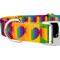Show in main carousel: Country Brook Petz Premium Rainbow Hearts Polyester Standard Dog Collar, Medium: 13 to 16-in neck, 1-in wide slide 6 of 6