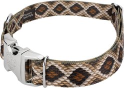 Country Brook Petz Premium Rattlesnake Dog Collar, Brown, 16 to 22-in neck, 1-in wide slide 2 of 6