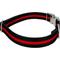 Show in main carousel: Country Brook Petz Premium Thin Red Line Dog Collar, Black, Medium: 13 to 16-in neck, 1-in wide slide 4 of 5