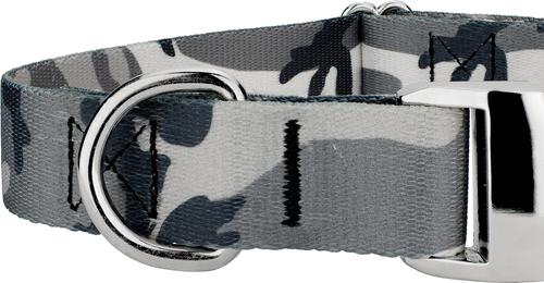 Show full view: Country Brook Petz Premium Urban Camo Dog Collar, Grey, X-Large: 18 to 26-in neck, 1-in wide slide 7 of 7
