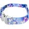 Show in main carousel: Country Brook Petz Premium Watercolor Butterflies Dog Collar, Blue, Small: 11 to 13-in neck, 5/8-in wide slide 3 of 5