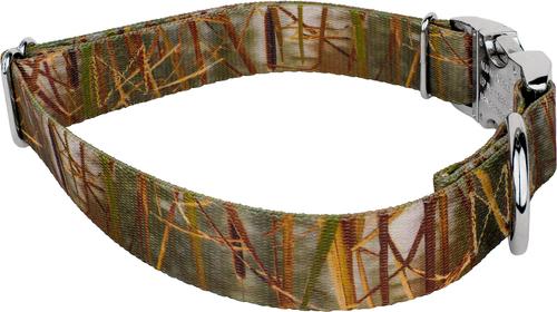 Show full view: Country Brook Petz Premium Waterfowl Camo Dog Collar, Green, X-Large: 18 to 26-in neck, 1-in wide slide 6 of 7