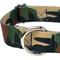 Show in main carousel: Country Brook Petz Premium Woodland Camo Dog Collar, Green, Medium: 13 to 16-in neck, 1-in wide slide 6 of 6