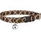 Show in main carousel: Country Brook Petz Rattlesnake Breakaway Cat Collar, Brown, 8 to 12-in neck, 1/2-in wide slide 1 of 4
