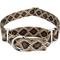 Show in main carousel: Country Brook Petz Rattlesnake Polyester Martingale Dog Collar, Brown, Small: 11 to 15-in neck, 5/8-in wide slide 1 of 8