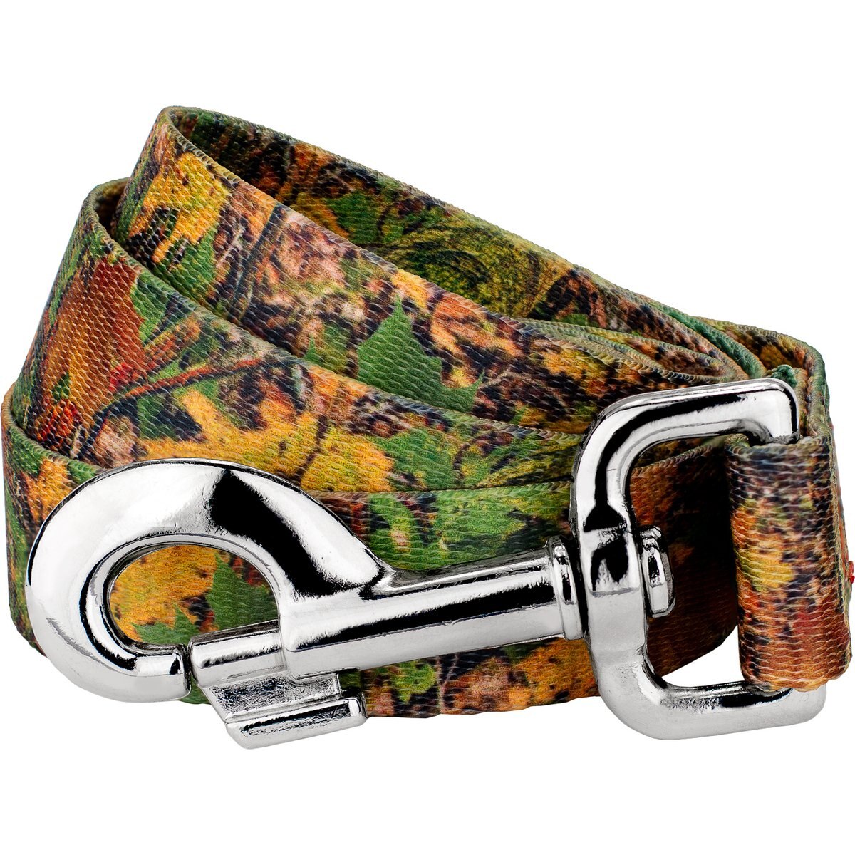 Country Brook Petz Southern Forest Camo Dog Leash, Brown, Medium: 4-ft long, 5/8-in wide