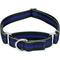 Show in main carousel: Country Brook Petz Thin Blue Line Martingale Dog Collar, Black, Small slide 1 of 6