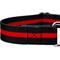 Show in main carousel: Country Brook Petz Thin Red Line Martingale Dog Collar, Black, Small slide 6 of 6