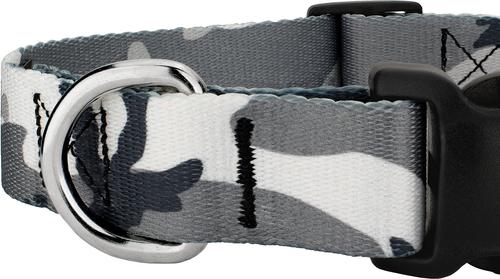 Show full view: Country Brook Petz Urban Camo Deluxe Dog Collar, Grey, X-Large slide 8 of 8