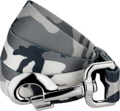 Country Brook Petz Urban Camo Leash, Grey, Large: 4-ft long, 1-in wide