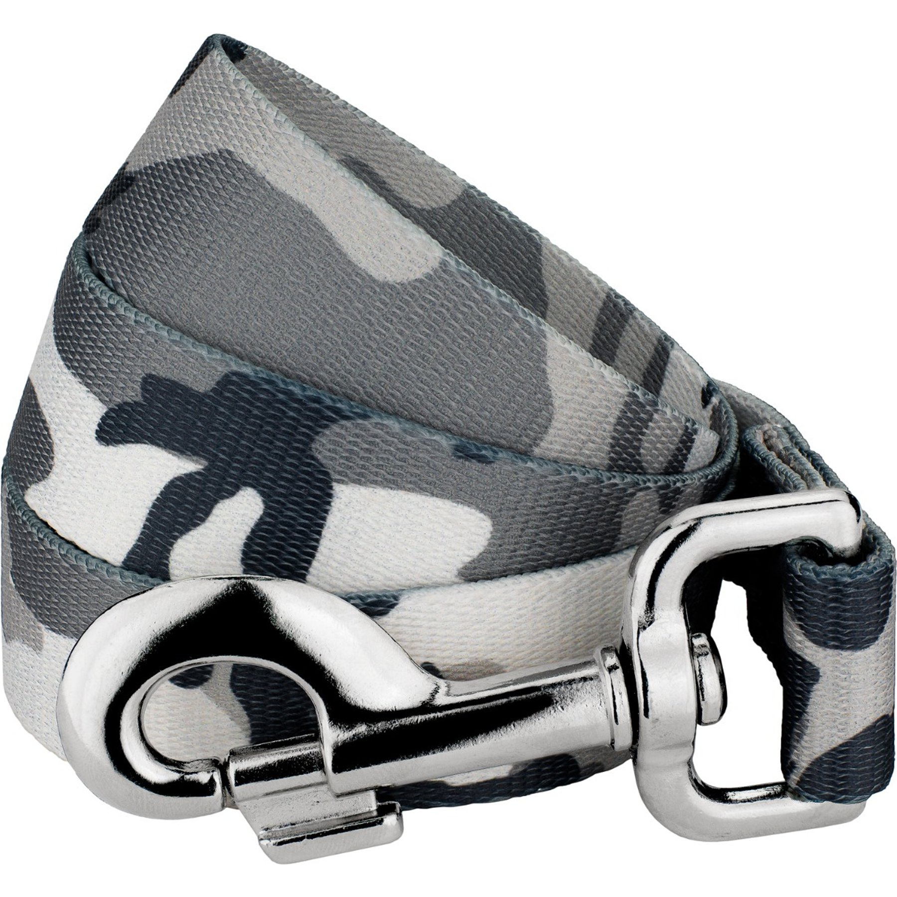 Country Brook Petz Urban Camo Leash, Grey, Medium: 6-ft long, 5/8-in wide