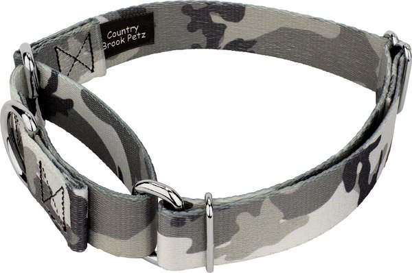Country Brook Petz Digital Camo Martingale Dog Collar
