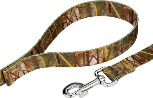 Show full view: Country Brook Petz Waterfowl Camo Dog Leash, Green, Medium: 6-ft long, 5/8-in wide slide 2 of 3