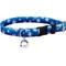 Show in main carousel: Country Brook Petz Winter Wonderland Cat Collar, Blue, 8 to 12-in neck, 1/2-in wide slide 1 of 5