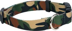 Country Brook Petz Woodland Camo Deluxe Dog Collar, Green, Small slide 2 of 8