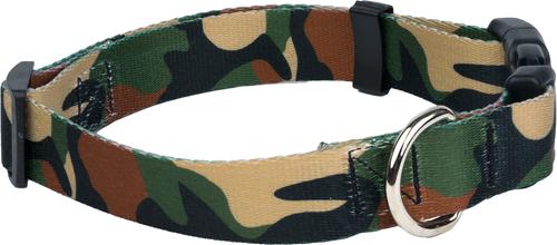 Show full view: Country Brook Petz Woodland Camo Deluxe Dog Collar, Green, X-Large slide 7 of 9