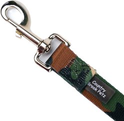Country Brook Petz Woodland Camo Leash, Green, Large: 6-ft long, 1-in wide slide 2 of 6