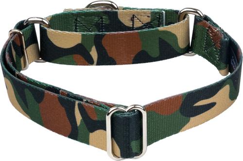 Show full view: Country Brook Petz Woodland Camo Martingale Dog Collar, Green, 2X-Small slide 6 of 8