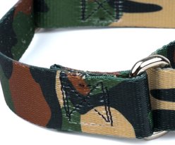 Country Brook Petz Woodland Camo Martingale Dog Collar, Green, Large slide 2 of 8