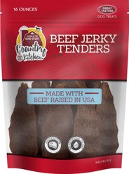 Country Kitchen Beef Jerky Tenders Dog Treats, 16-oz bag