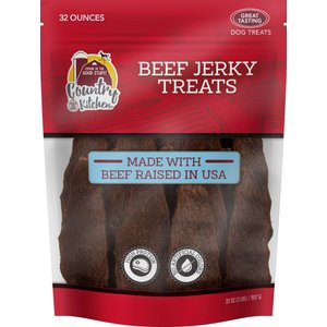 Country Kitchen Beef Jerky Tenders Dog Treats, 32-oz bag