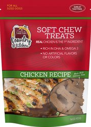 Country Kitchen Chicken Flavored Soft Chew Dog Treats, 16-oz bag