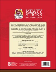 Country Kitchen Meaty Sticks Beef Soft & Chewy Dog Treats, 25-oz bag slide 2 of 3
