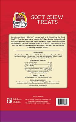 Show full view: Country Kitchen Pork Flavored Soft Chew Dog Treats, 16-oz bag slide 3 of 3