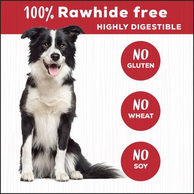 Show full view: Country Kitchen Rawhide-Free Beef Rings Dog Chew Treats, 7 count slide 7 of 8